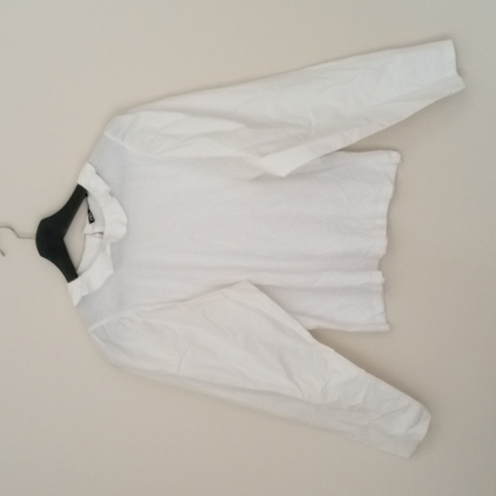 Zara size Medium‎ white top